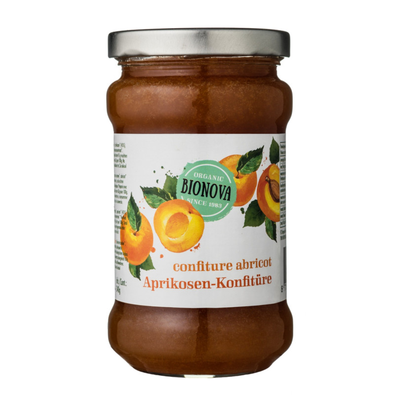 Bionova Luomu Aprikoosihillo 350g