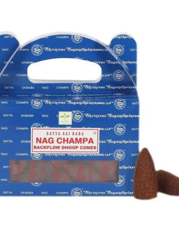 Satya Nag Champa 'Backflow' Suitsukekartiot 24kpl