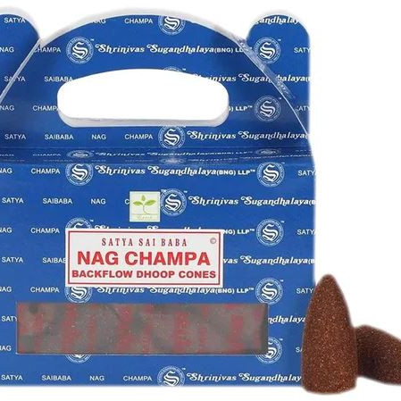 Satya Nag Champa 'Backflow' Suitsukekartiot 24kpl