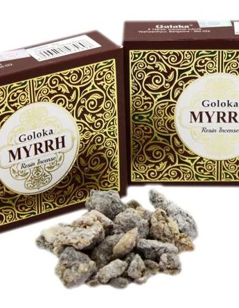 Goloka Myrrh Mirhami suitsukepihka 30g