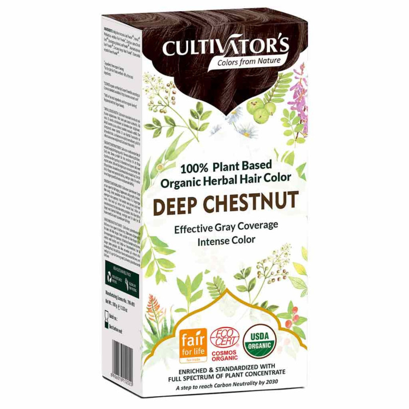 Cultivator's Hair Color - Deep Chestnut 100g 