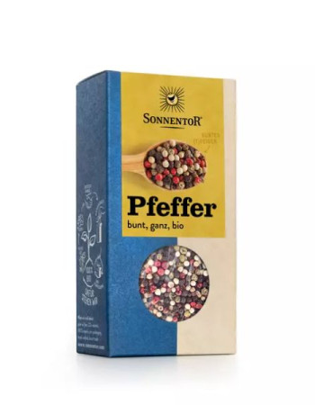 Sonnentor Luomu Pippurisekoitus, kokonainen 50 g.