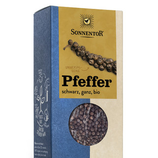 Sonnentor mustapippuri kokonainen luomu 55g