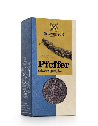 Sonnentor mustapippuri kokonainen luomu 55g