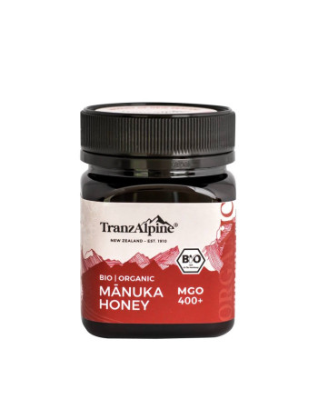Tranz Alpine Luomu Manukahunaja MGO 400+, 250g