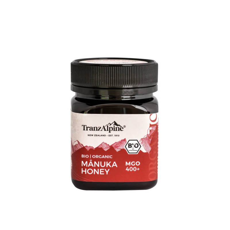 Tranz Alpine Luomu Manukahunaja MGO 400+, 250g