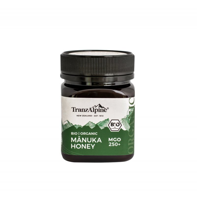 TranzAlpine Manuka Hunaja 250+luomu 250g
