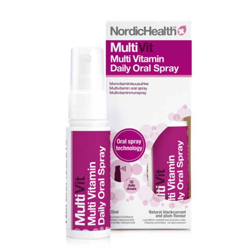 nordic health MultiVit monivitamiinisuihke25ml 